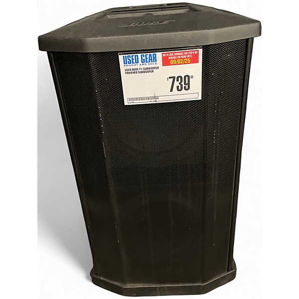 Used Bose F1 SUBWOOFER Powered Subwoofer