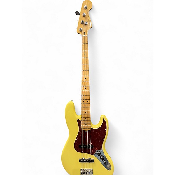 Used 2021 Fender Player Jazz Bass Buttercream Electric Bass Guitar