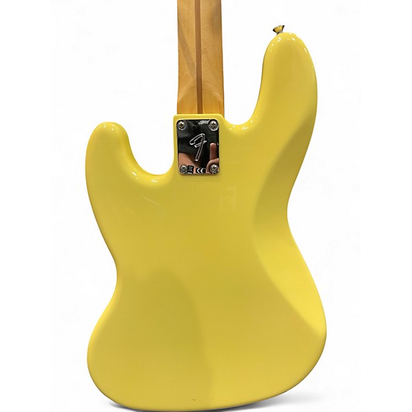 Used 2021 Fender Player Jazz Bass Buttercream Electric Bass Guitar