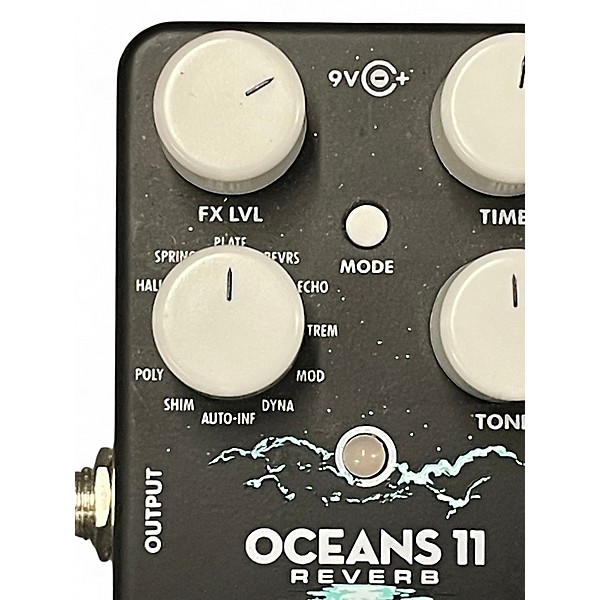 Used Electro-Harmonix Oceans 11 Reverb Effect Pedal