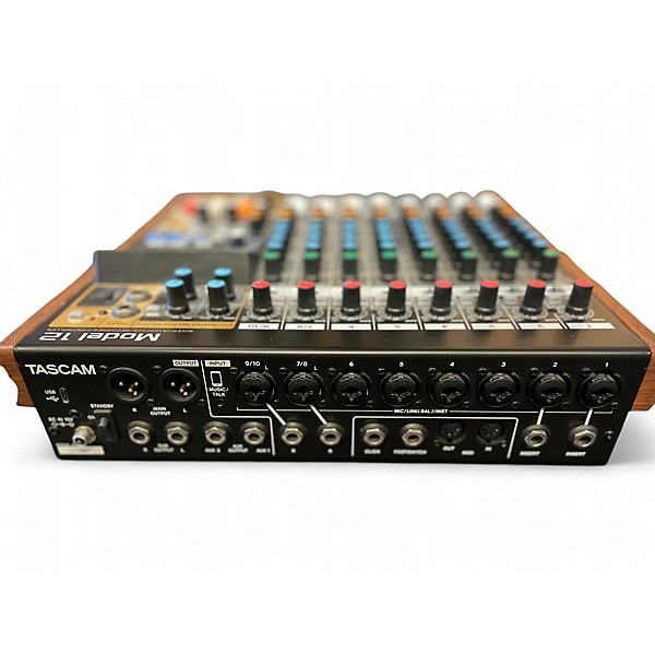 Used TASCAM MODEL 12 Powered Mixer