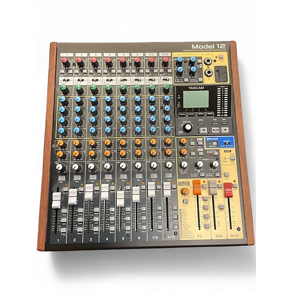 Used TASCAM MODEL 12 Powered Mixer