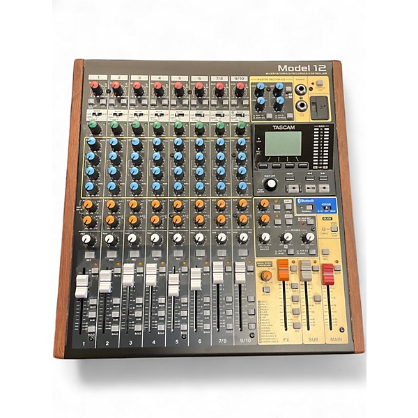 Used TASCAM MODEL 12 Powered Mixer