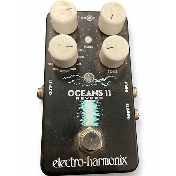 Used Electro-Harmonix Oceans 11  Reverb Effect Pedal