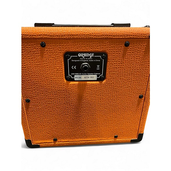 Used Orange Amplifiers PPC108 Micro Terror 1X8 Guitar Cabinet