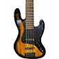 Used Michael Kelly Custom Collection Element Zebra Burst Electric Bass Guitar
