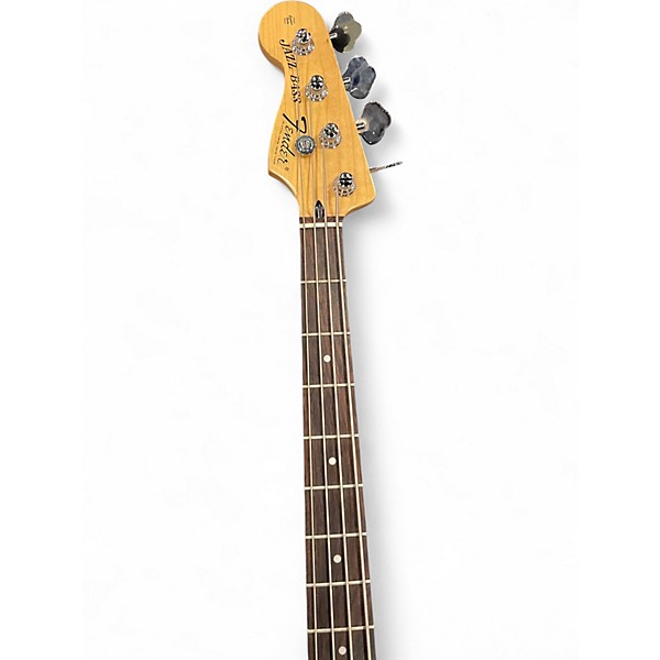 Used Fender Standard Jazz Bass Left Handed 2 Tone Sunburst Electric Bass Guitar