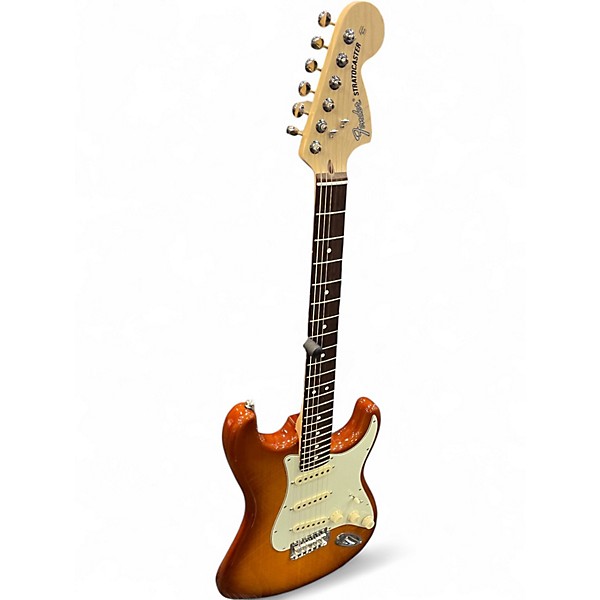 Used 2025 Fender American Performer Stratocaster Sienna Sunburst Solid Body Electric Guitar