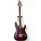 Used Schecter Guitar Research C1 Platinum FR Crimson Red Burst Solid Body Electric Guitar thumbnail