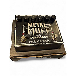 Used Electro-Harmonix Metal Muff Distortion With Top Boost Effect Pedal
