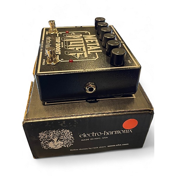 Used Electro-Harmonix Metal Muff Distortion With Top Boost Effect Pedal