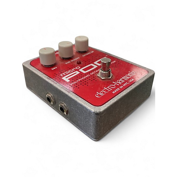 Used Electro-Harmonix Micro Pog Polyphonic Octave Generator Effect Pedal
