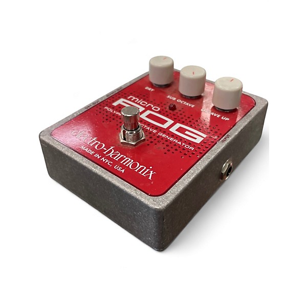 Used Electro-Harmonix Micro Pog Polyphonic Octave Generator Effect Pedal