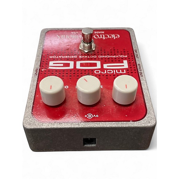 Used Electro-Harmonix Micro Pog Polyphonic Octave Generator Effect Pedal