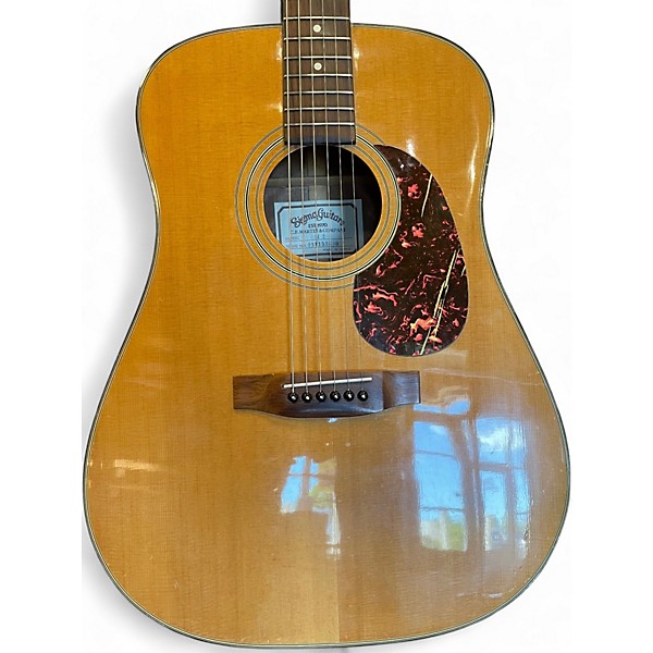 Used SIGMA DM2 NATURAL Acoustic Electric Guitar