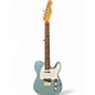 Used Squier Affinity Telecaster Ice Blue Metallic Solid Body Electric Guitar thumbnail
