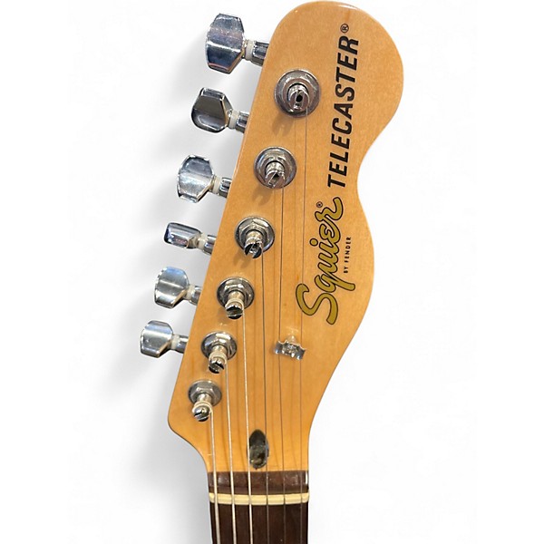 Used Squier Affinity Telecaster Ice Blue Metallic Solid Body Electric Guitar