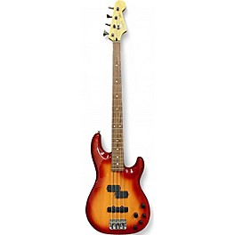 Used 2000s Fender Deluxe Zone Bass  Sienna Sunburst Electric Bass Guitar