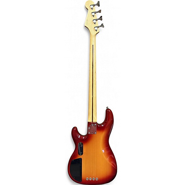 Used 2000s Fender Deluxe Zone Bass  Sienna Sunburst Electric Bass Guitar