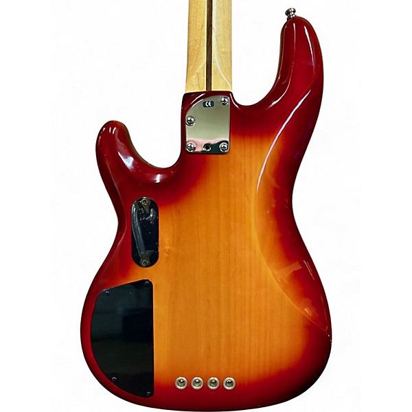 Used 2000s Fender Deluxe Zone Bass  Sienna Sunburst Electric Bass Guitar
