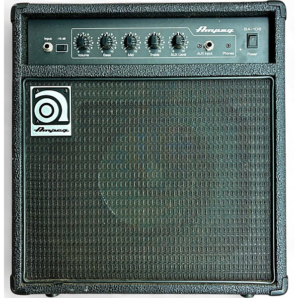 Used Ampeg BA108 25W 1X8 Bass Combo Amp