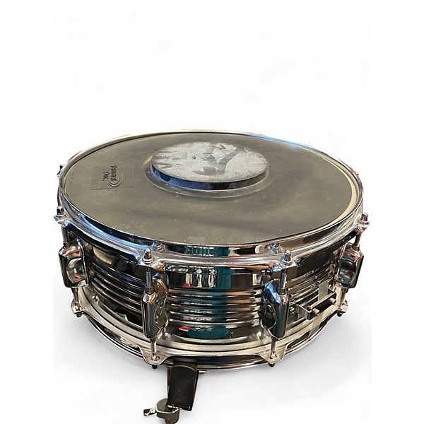 Used Percussion Plus 5.5X14 PSK300 Student Outfit Chrome over Steel Drum