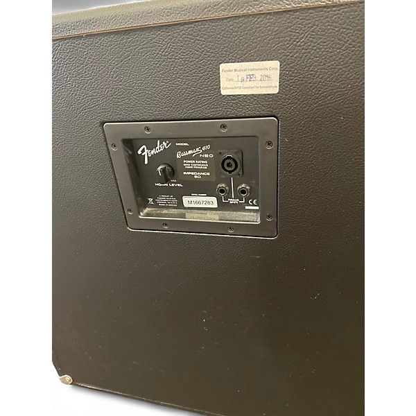 Used Fender Bassman Neo 4x10 Bass Cabinet