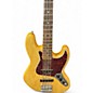 Used Fender Deluxe Jazz Bass Natural Electric Bass Guitar
