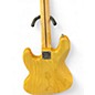Used Fender Deluxe Jazz Bass Natural Electric Bass Guitar
