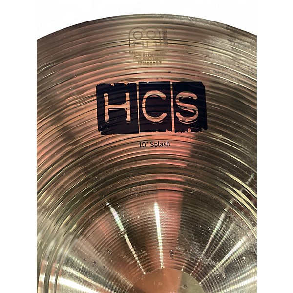 Used MEINL 10in HCS Splash Cymbal