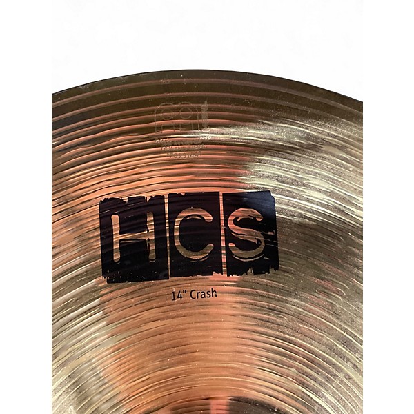 Used MEINL 14in HCS Crash Cymbal