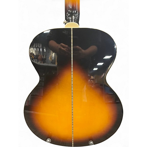 Used Epiphone J200 12 String Vintage Sunburst 12 String Acoustic Electric Guitar