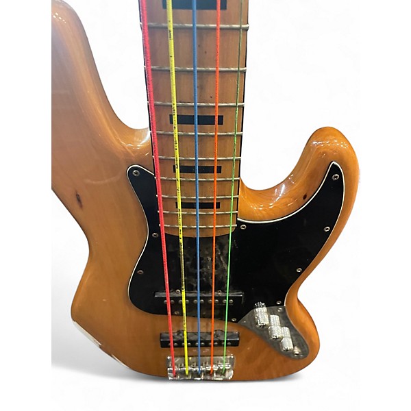 Used Squier Classic Vibe 70s Jazz Bass V Natural Electric Bass Guitar