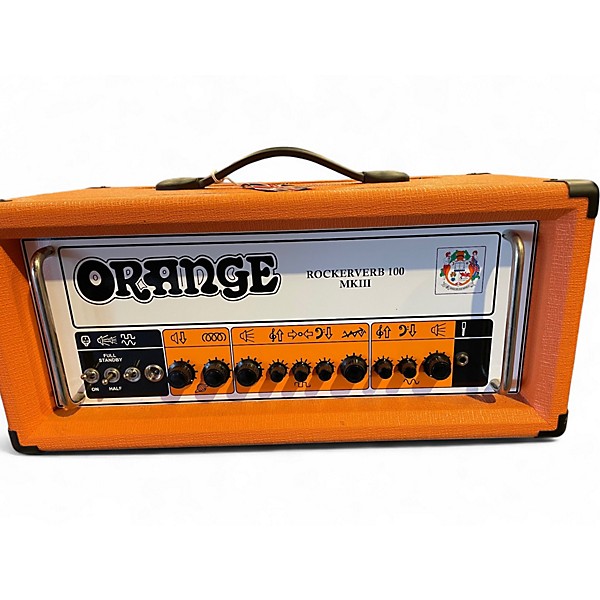 Used Orange Amplifiers Rockerverb 100H MKIII Tube Guitar Amp Head