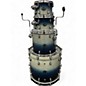 Used Mapex 4 Piece Saturn Teal Blue Fade Drum Kit thumbnail