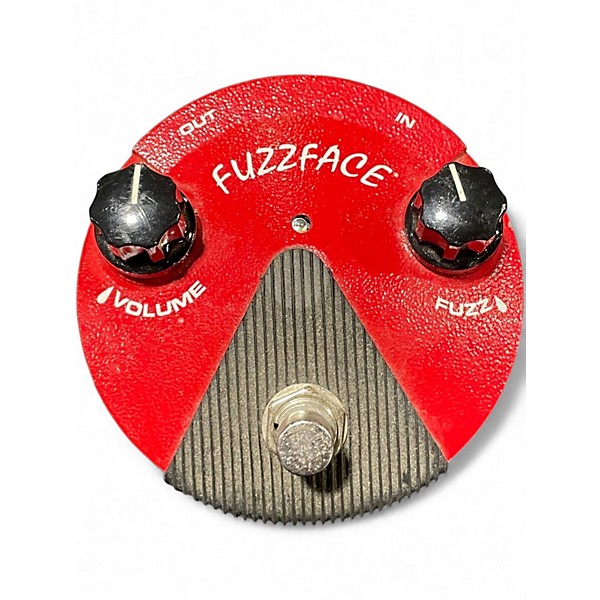 Used Dunlop FFM2 Germanium Fuzz Face Mini Red Effect Pedal