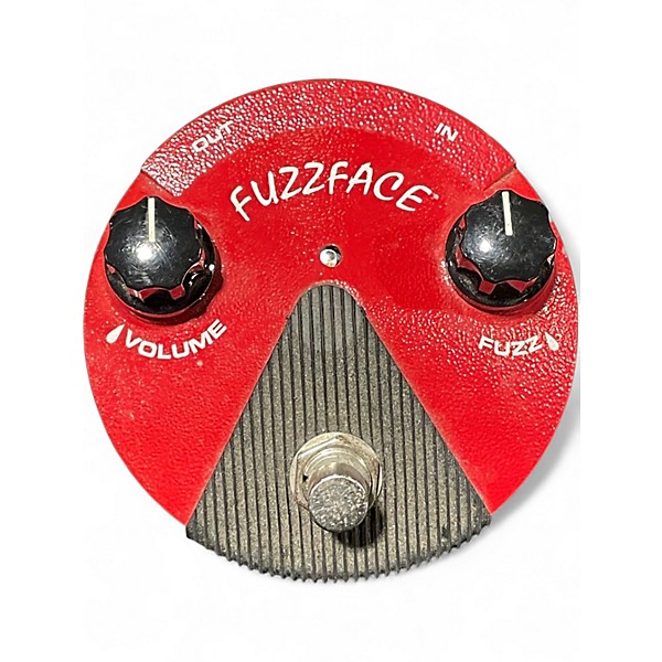 Used Dunlop FFM2 Germanium Fuzz Face Mini Red Effect Pedal