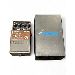 Used BOSS OC5 Octave Effect Pedal