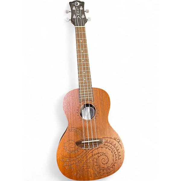 Used Luna UKE TC MAH Natural Ukulele