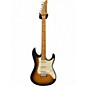 Used Ibanez ATZ100-SBT Andy Timmons Signature Sunburst Flat Solid Body Electric Guitar thumbnail