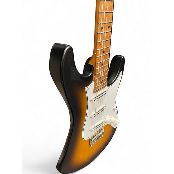 Used Ibanez ATZ100-SBT Andy Timmons Signature Sunburst Flat Solid Body Electric Guitar