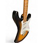 Used Ibanez ATZ100-SBT Andy Timmons Signature Sunburst Flat Solid Body Electric Guitar