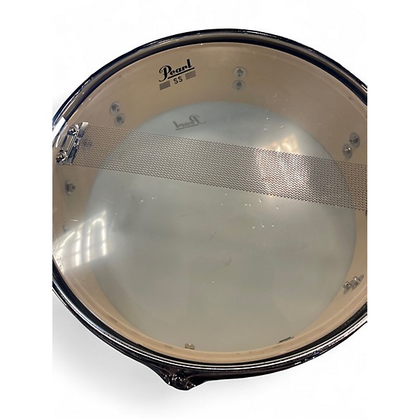 Used Pearl 13X3 wood shell Black Drum