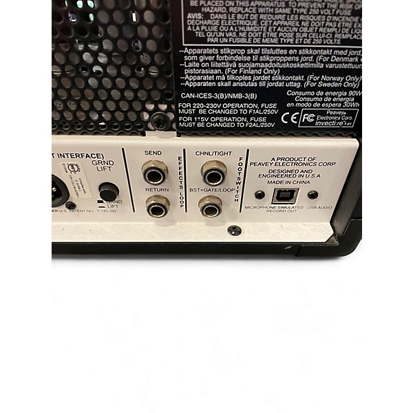 Used Peavey Invective MH Solid State Guitar Amp Head