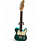 Used Squier Affinity Telecaster Green Solid Body Electric Guitar thumbnail