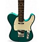 Used Squier Affinity Telecaster Green Solid Body Electric Guitar