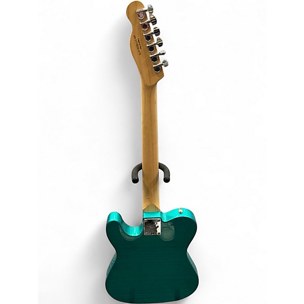 Used Squier Affinity Telecaster Green Solid Body Electric Guitar