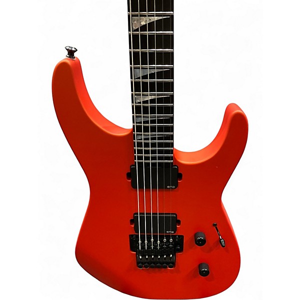 Used Jackson SL2MG Satin Lambo Orange Solid Body Electric Guitar