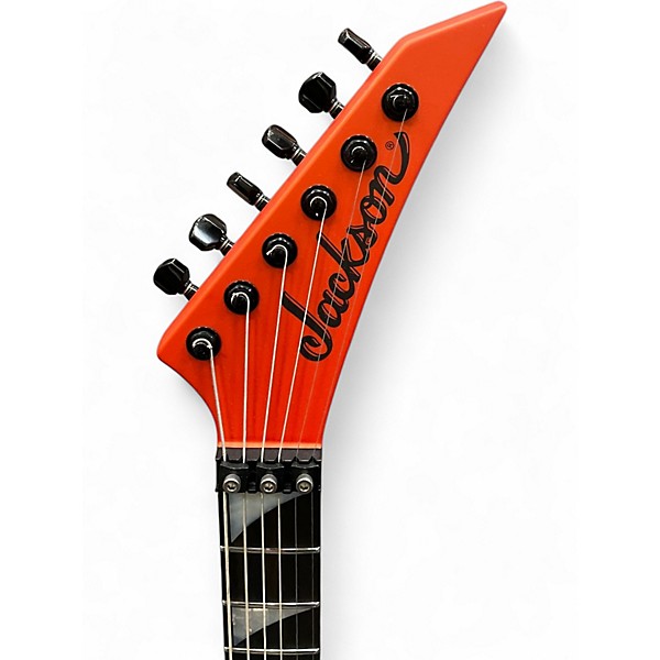 Used Jackson SL2MG Satin Lambo Orange Solid Body Electric Guitar