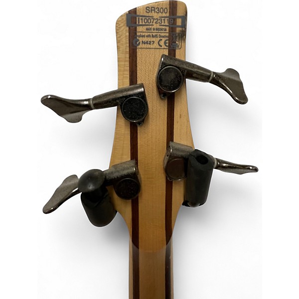 Used Ibanez SR300 Metallic Orange Electric Bass Guitar